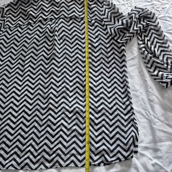 NY Collection Tunic .Large - Picture 4 of 6